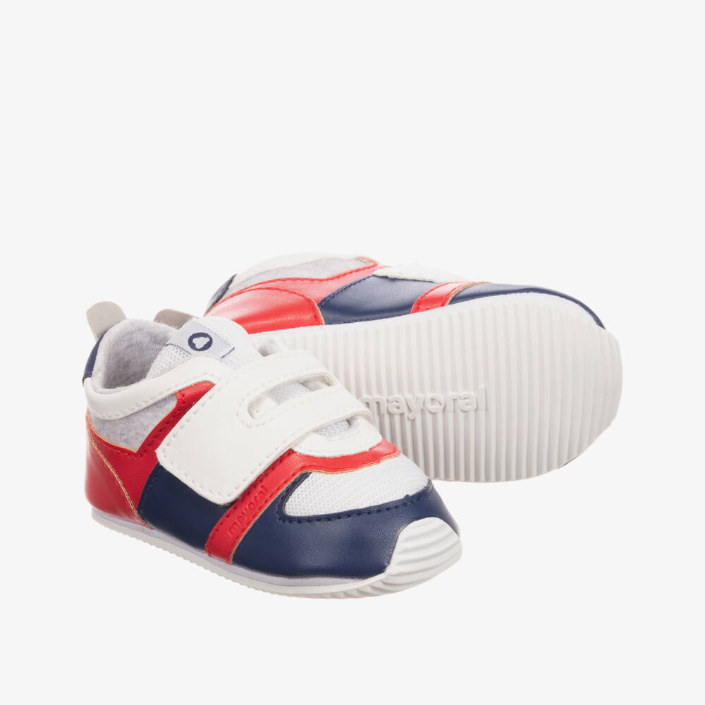 Mayoral Newborn-Baby Boys Pre-Walker Trainers | Childrensalon Outlet