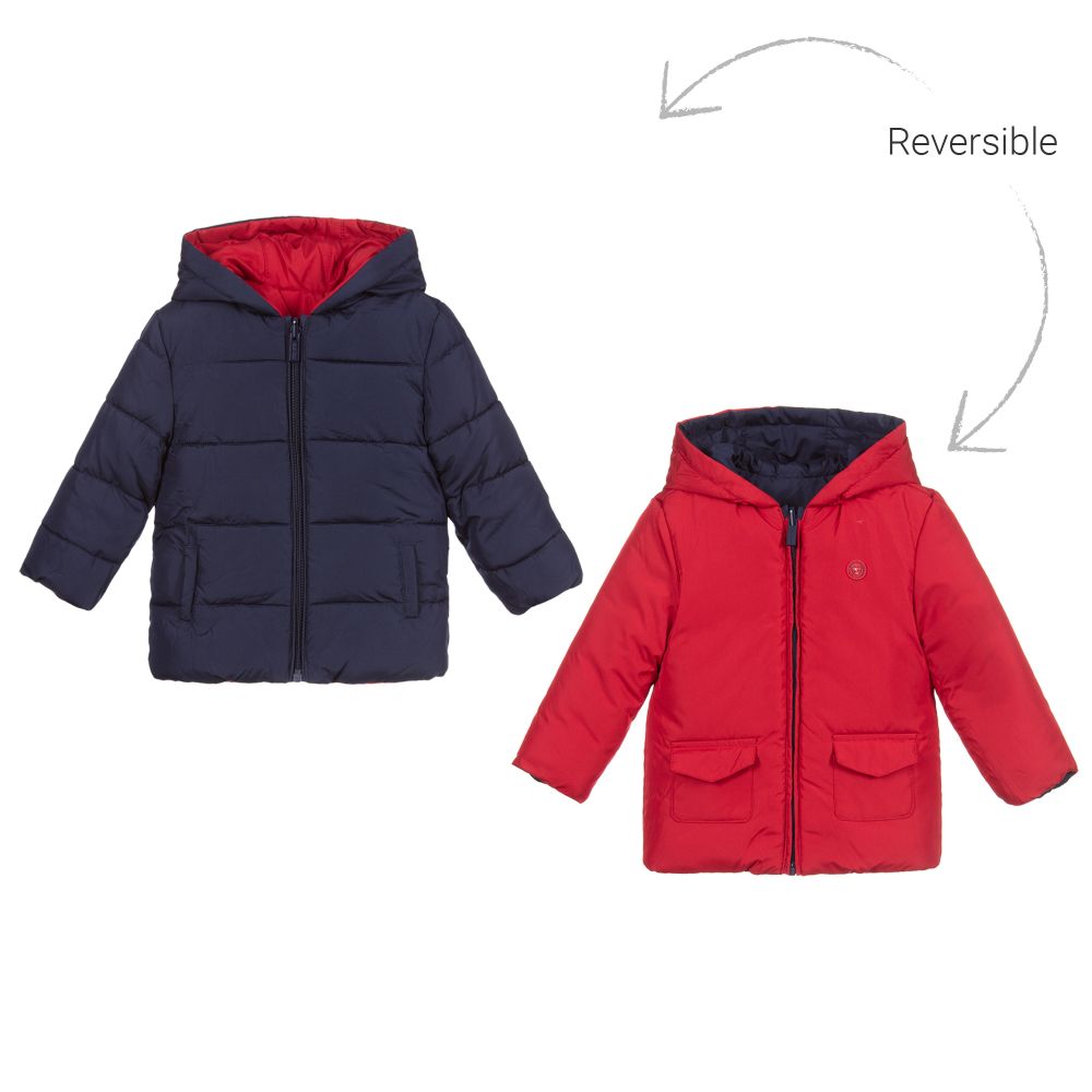 Mayoral Newborn - Manteau réversible Bébé garçon | Childrensalon