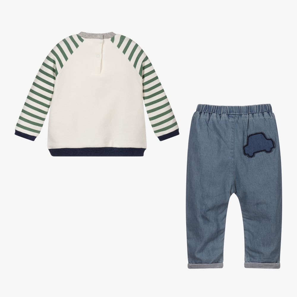 Mayoral Newborn-Baby Boys Trouser Set | Childrensalon Outlet