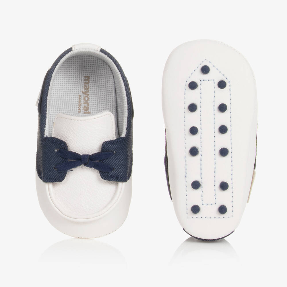 Baby boy white moccasins 2025