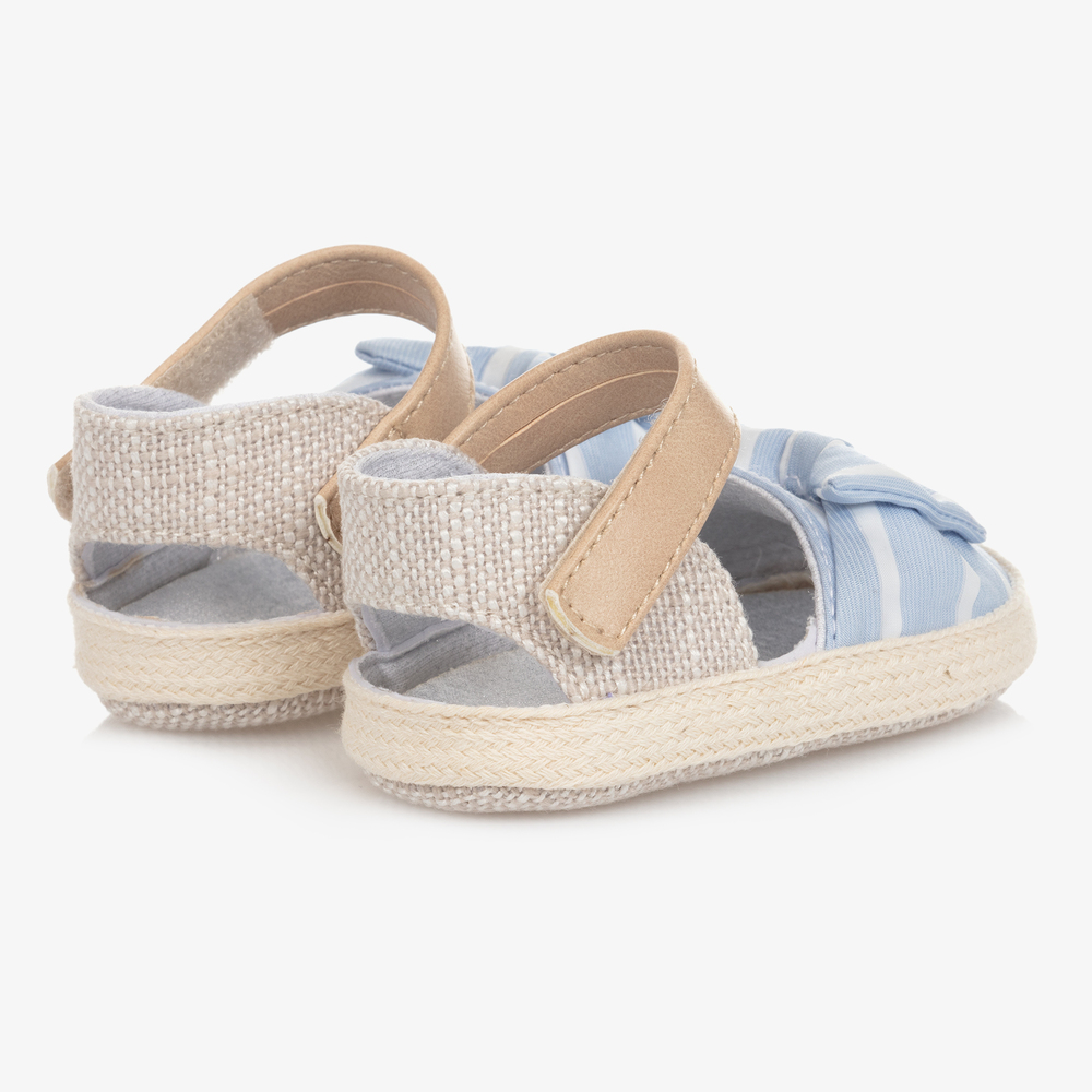 Mayoral Newborn Baby Girls Blue Espadrilles Childrensalon Outlet