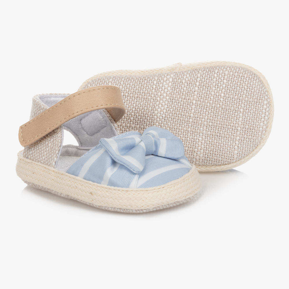 Mayoral Newborn - Blaue Espadrilles für Babys (M) | Childrensalon