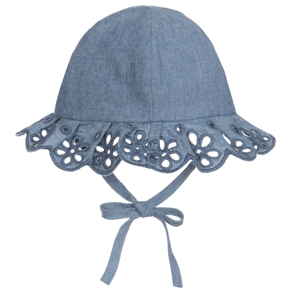 Chambray baby store hat