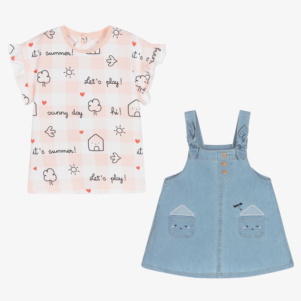 Denim baby outlet girl clothes
