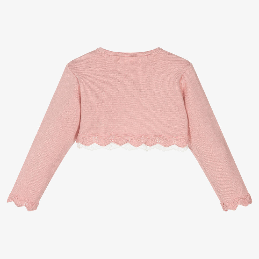 Baby pink on sale bolero cardigan