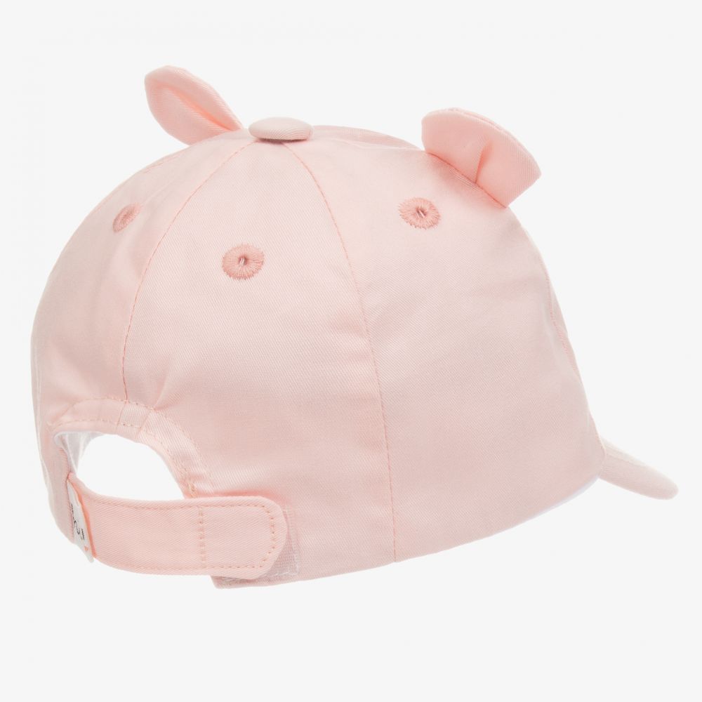Mayoral Newborn-Baby Girls Pink Cotton Cap | Childrensalon Outlet