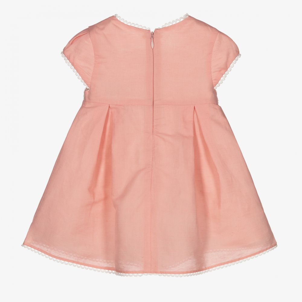 Mayoral Newborn-Baby Girls Pink Dress Set | Childrensalon Outlet