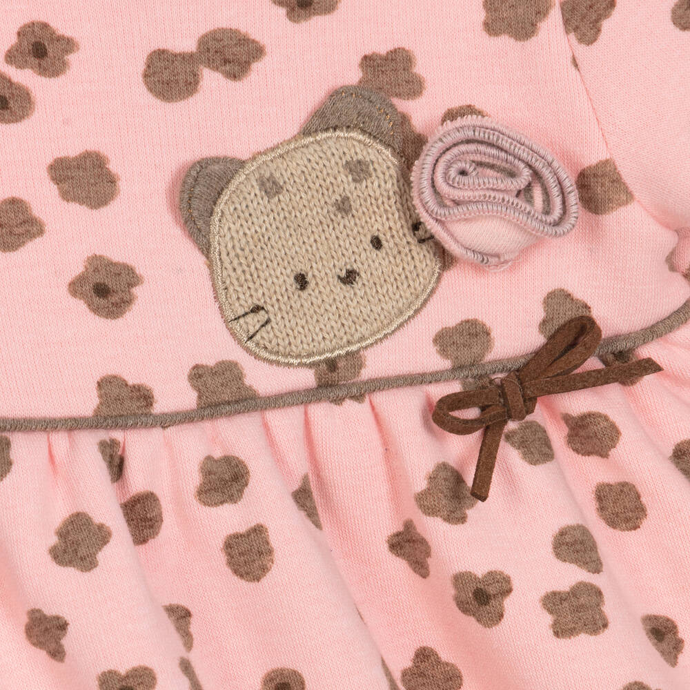 Mayoral Для новорожденных-Розовое платье и повязка на голову для малышек | Childrensalon Outlet