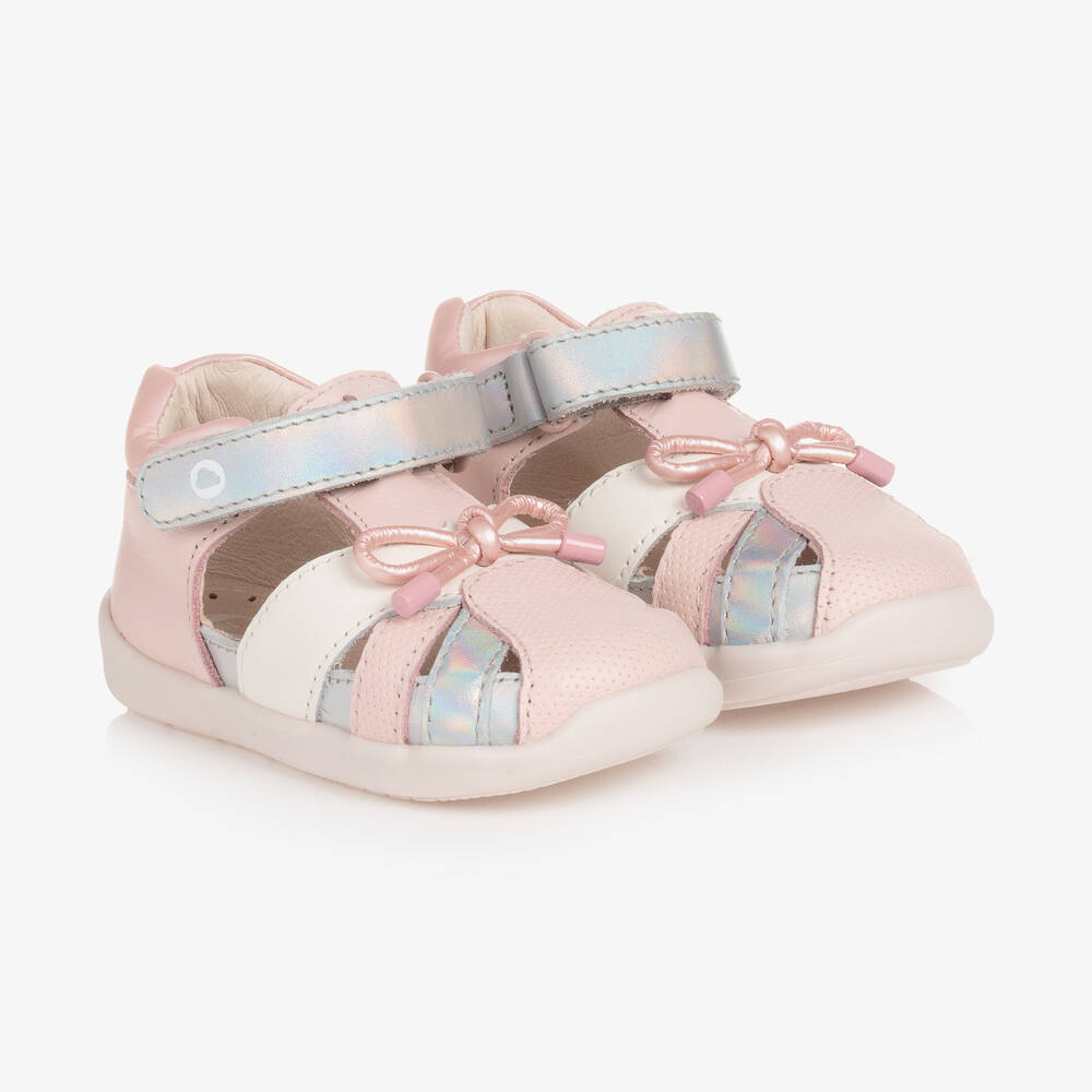 Mayoral - Baby Girls Pink First Walkers | Childrensalon