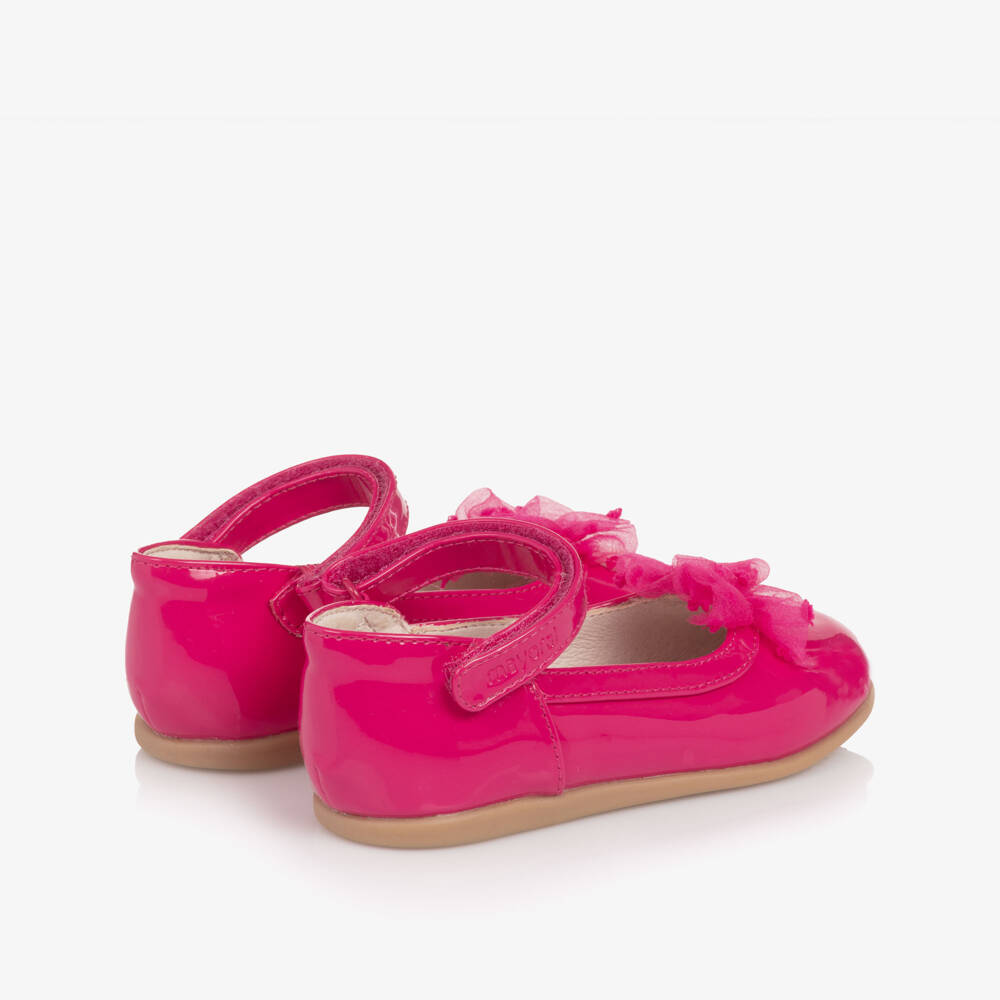 Mayoral-Baby Girls Pink Patent Pumps | Childrensalon Outlet
