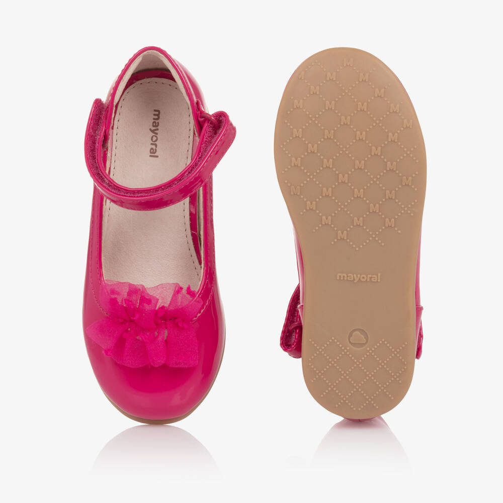 Mayoral-Baby Girls Pink Patent Pumps | Childrensalon Outlet