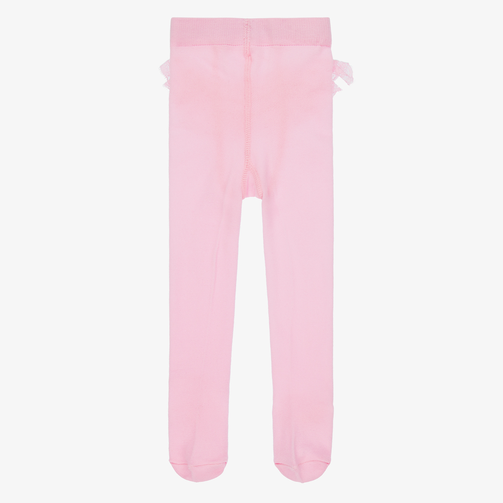 مايورال-كولون مزين بكشكش لون زهري للمولودات | Childrensalon Outlet