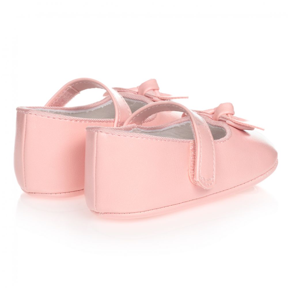 Mayoral Newborn Baby Girls Pink Shoes Childrensalon Outlet