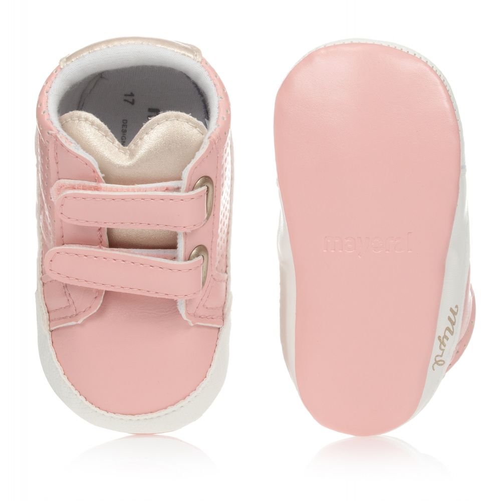 Newborn baby girl trainers hot sale