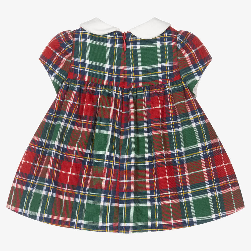 Mayoral-Baby Girls Red Cotton Dress | Childrensalon Outlet