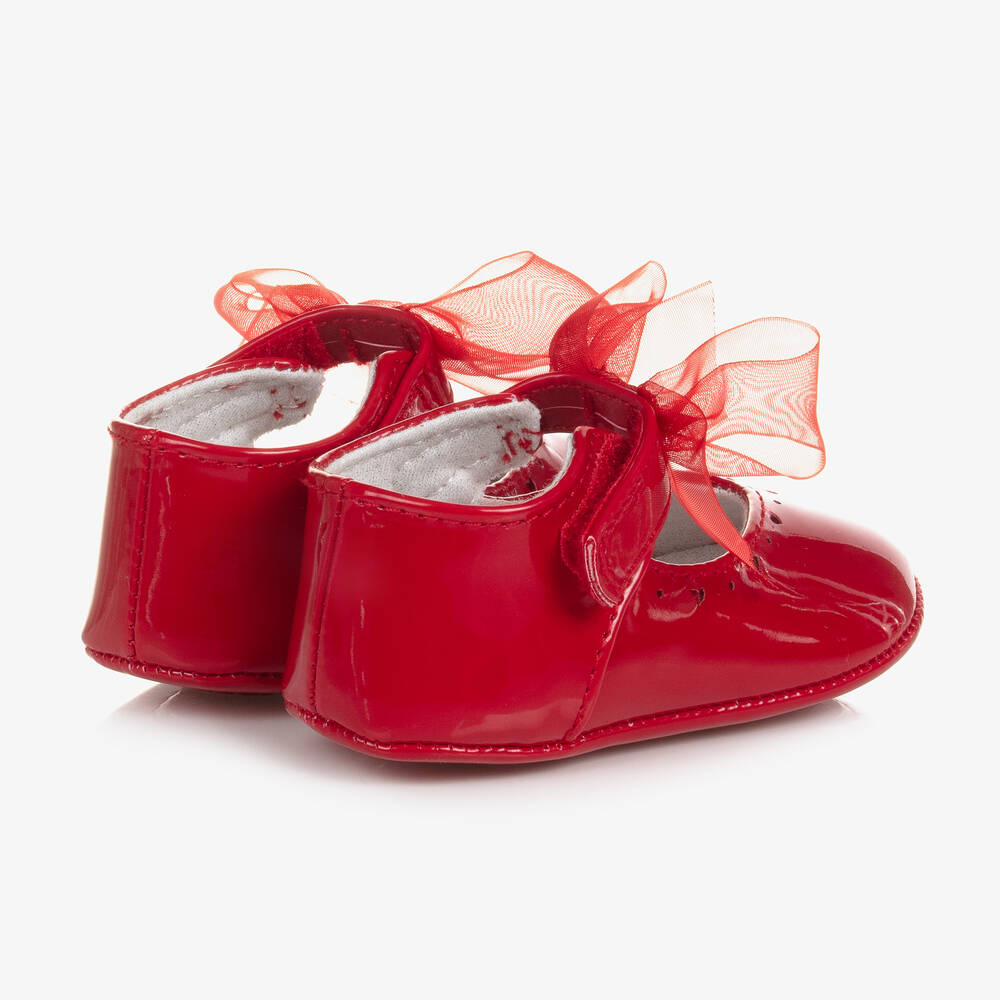 Chaussure bebe 2025 fille rouge