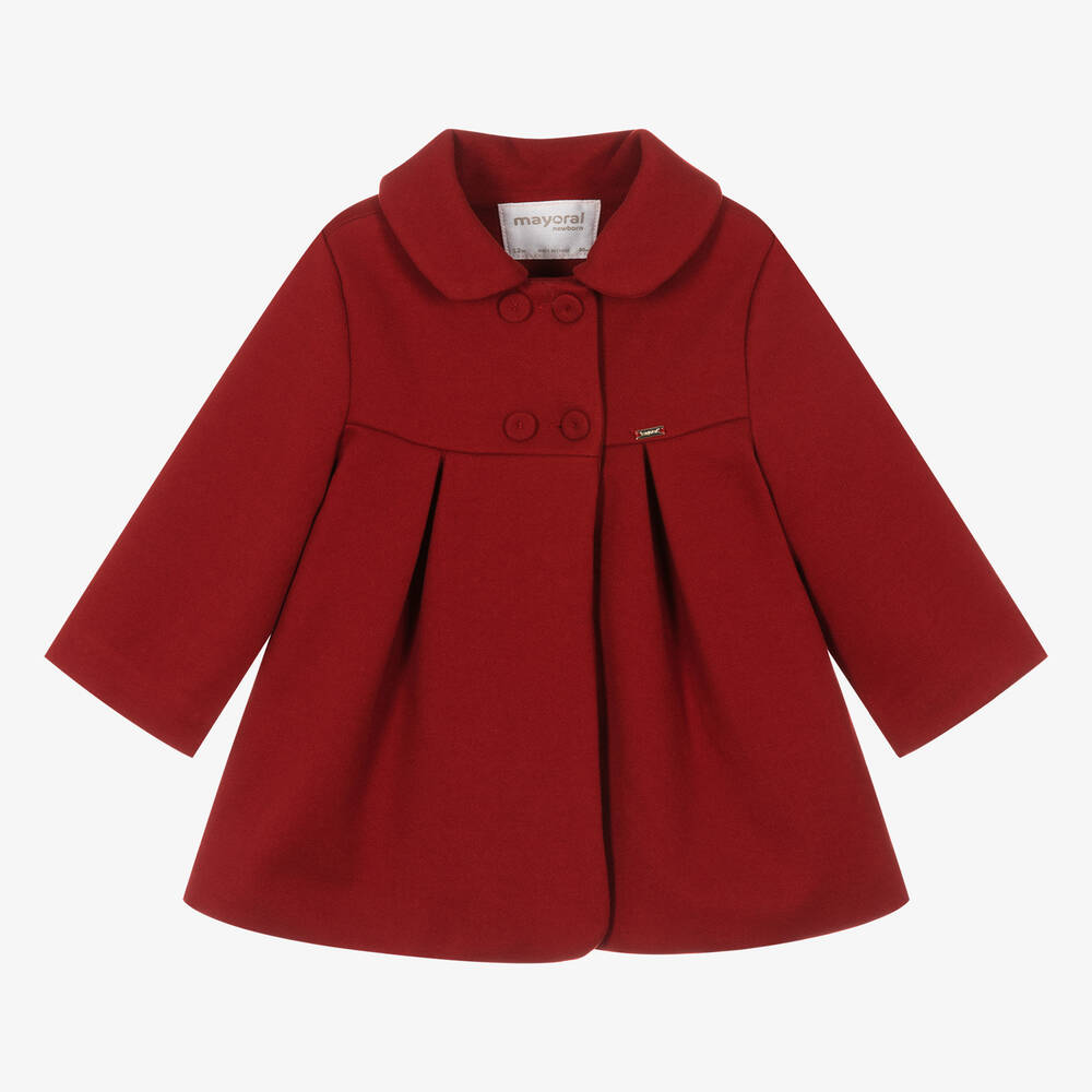 Mayoral baby girl coat on sale