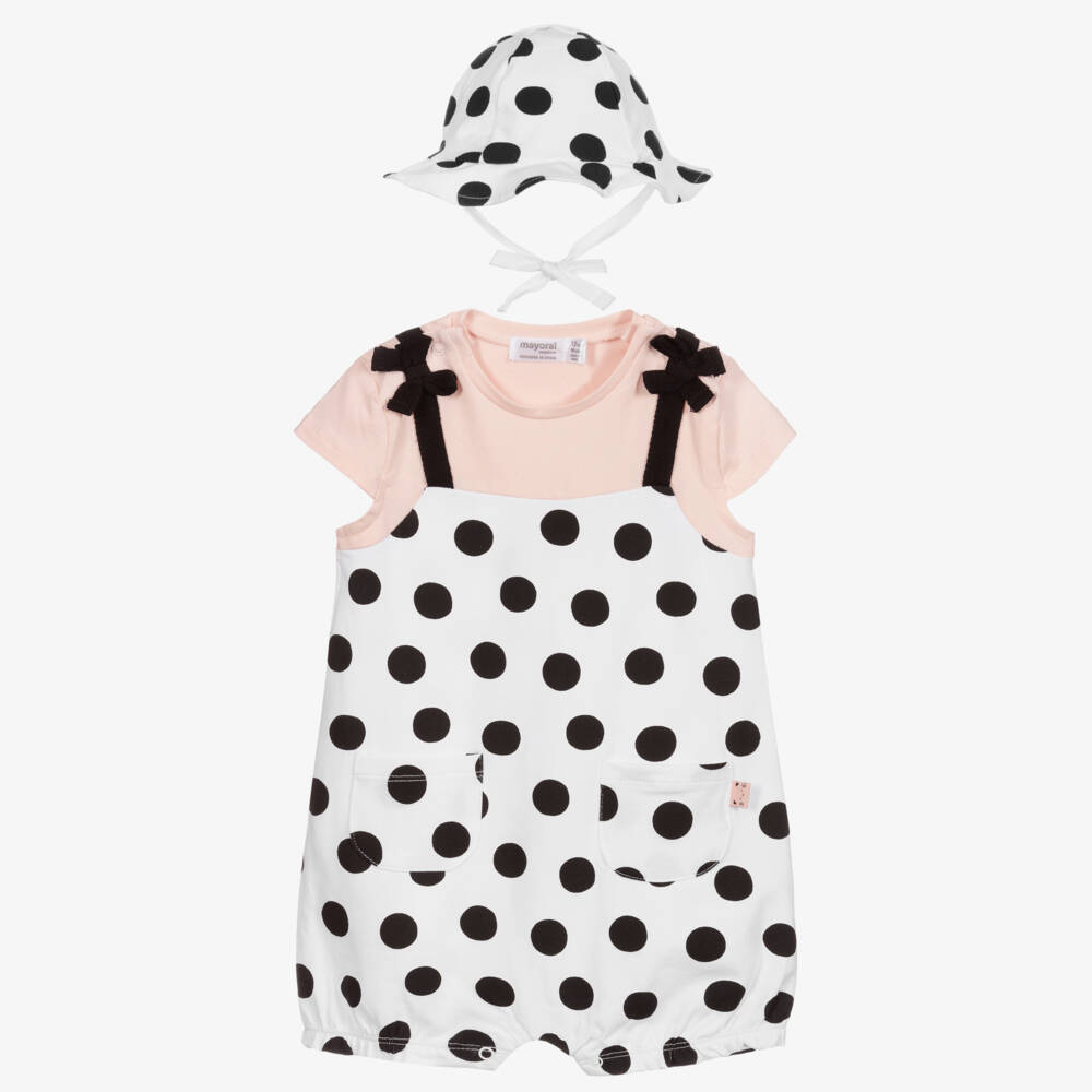 Mayoral Newborn-Baby Girls Shortie Set | Childrensalon Outlet