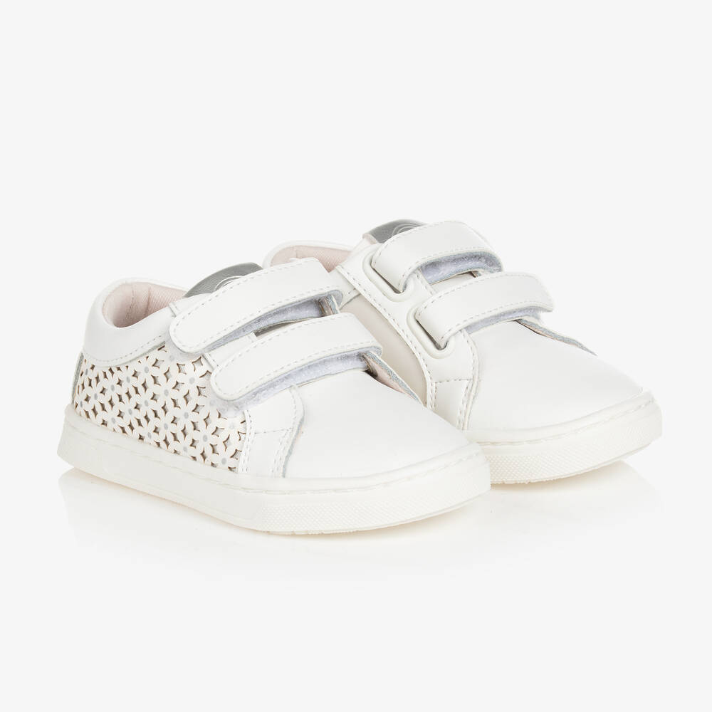 Baby girl hot sale white trainers
