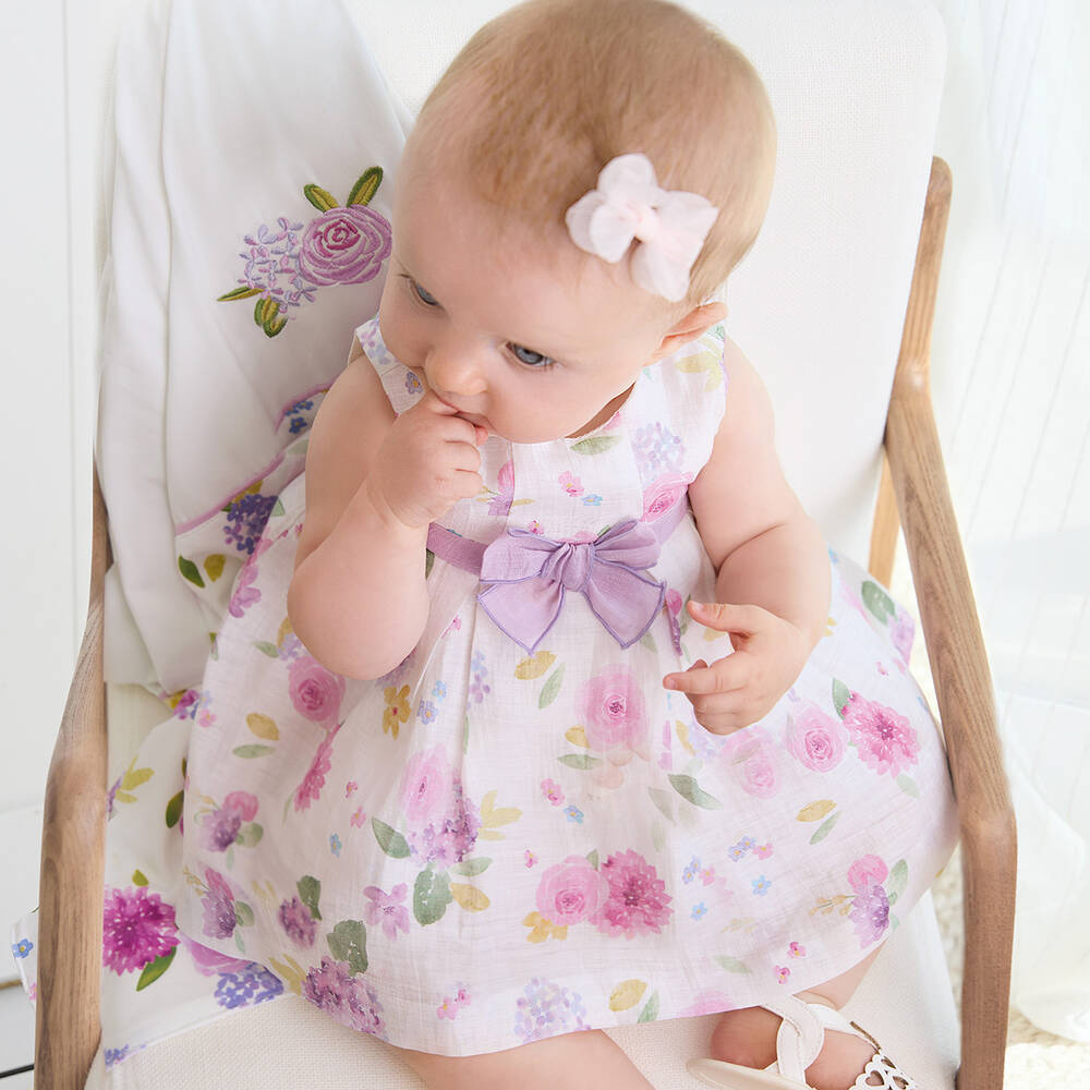 Floral baby girl clearance
