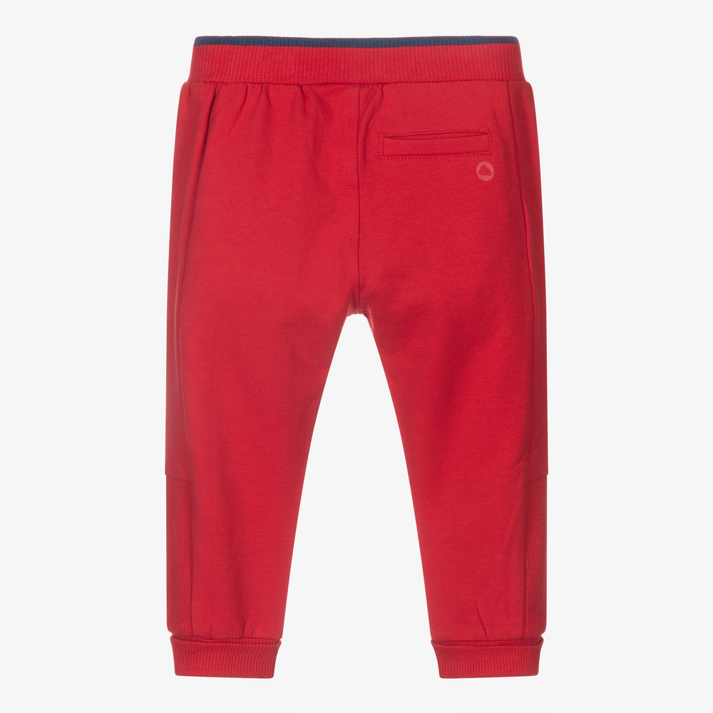 Mayoral Newborn Baby Red Cotton Joggers
