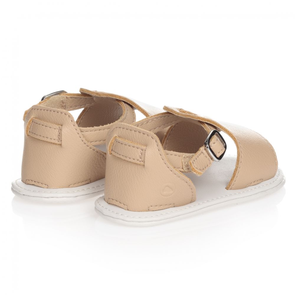 Mayoral-Beige Baby Sandals | Childrensalon Outlet