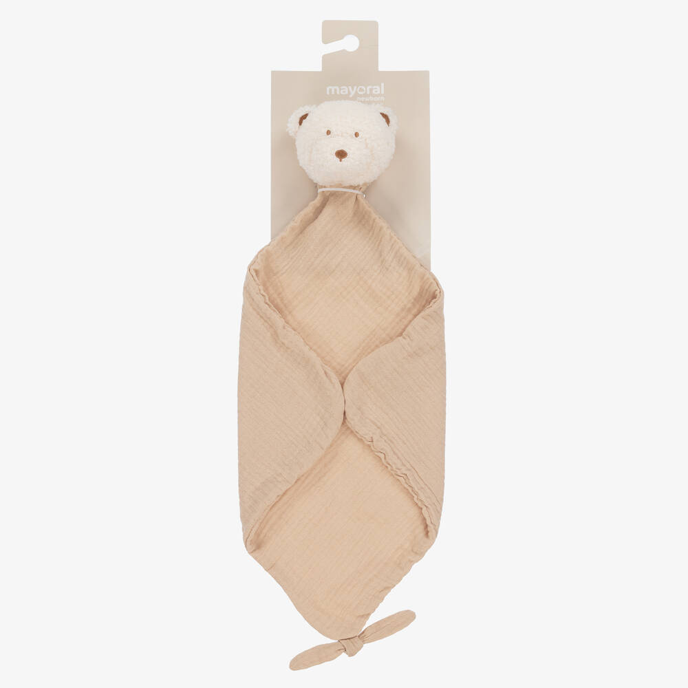 Mayoral-Бежевое одеяло Медвежонок (30см) | Childrensalon Outlet