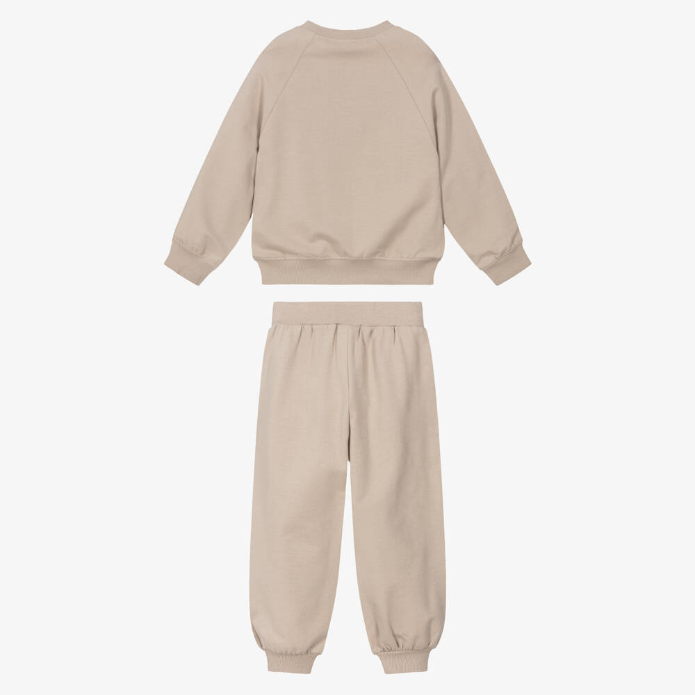 Mayoral-Beige Boston Tracksuit | Childrensalon Outlet