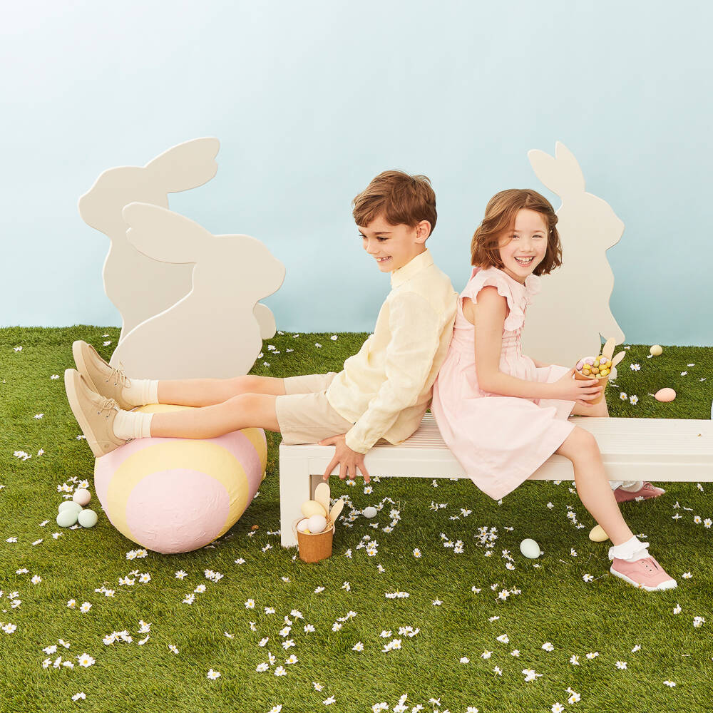 Mayoral-Beige Chino Shorts | Childrensalon Outlet
