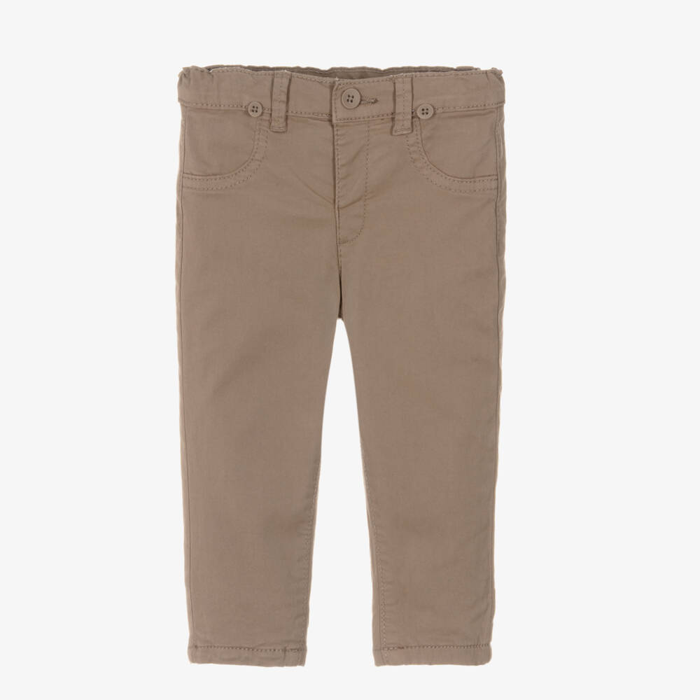 Mayoral Для новорожденных-Beige Chino Trousers | Childrensalon Outlet