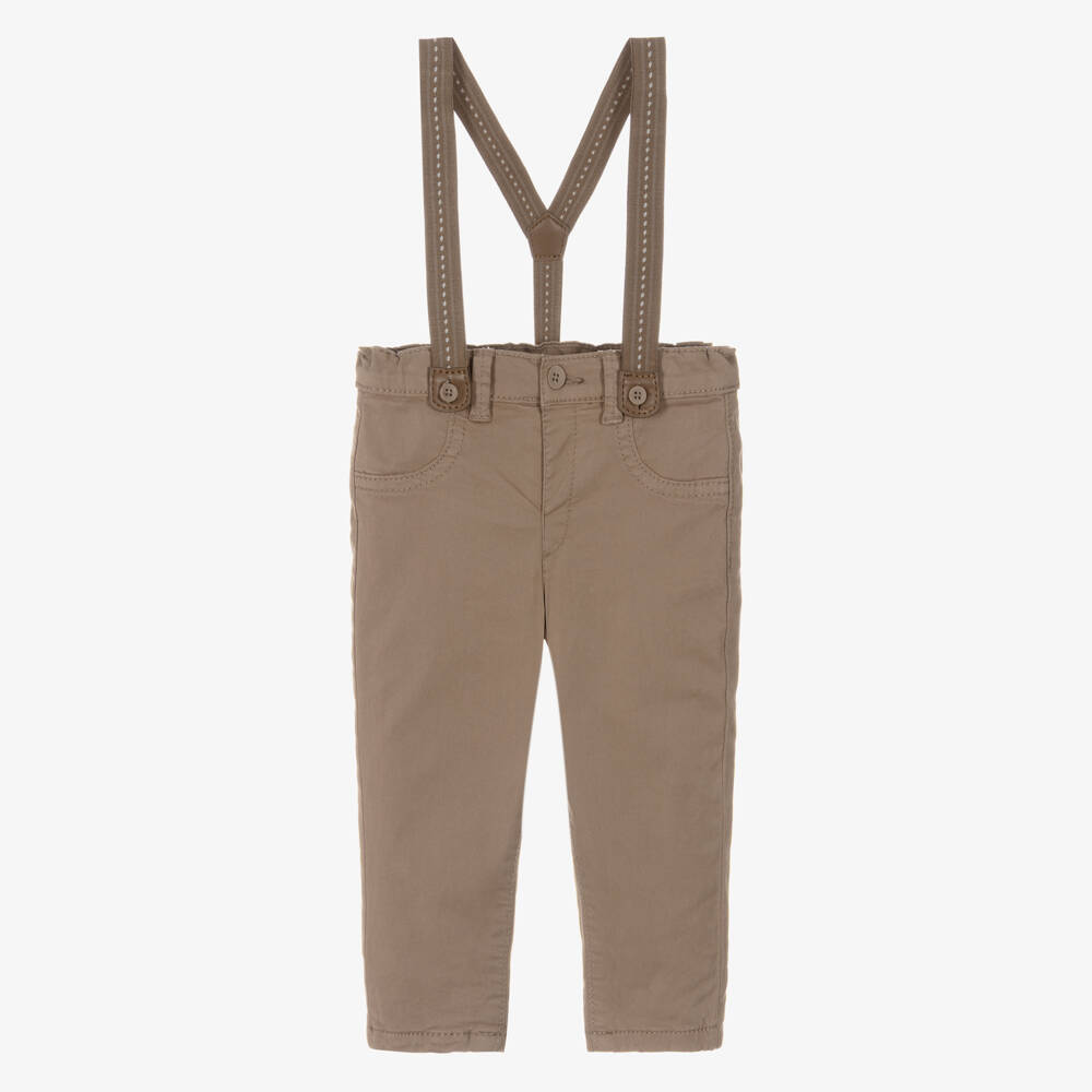 Mayoral Для новорожденных-Beige Chino Trousers | Childrensalon Outlet