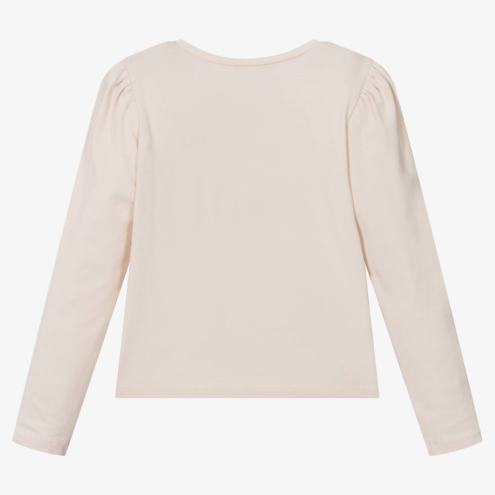 Mayoral-Бежевый хлопковый топ | Childrensalon Outlet