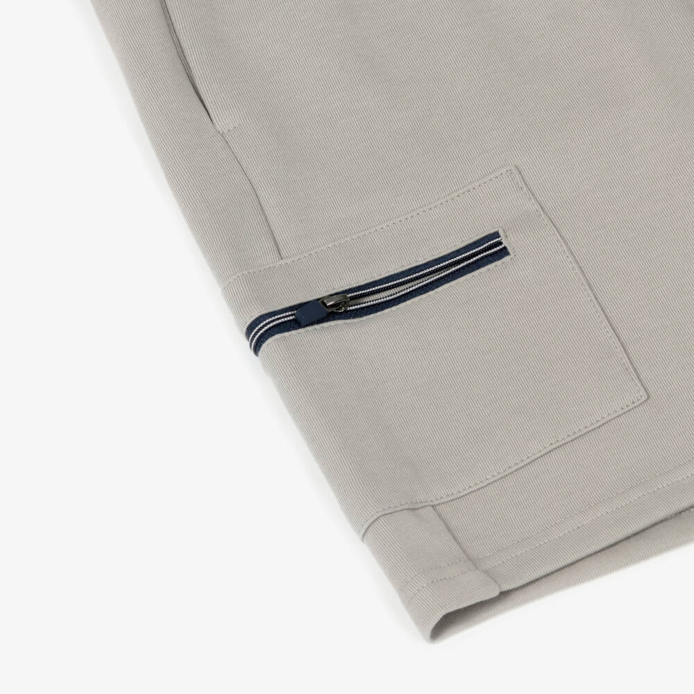 Mayoral Nukutavake-Beige Jersey Short | Childrensalon Outlet