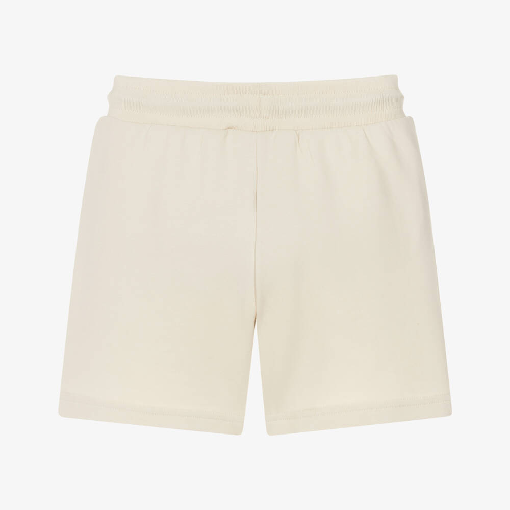Mayoral-Beige Jersey Shorts | Childrensalon Outlet