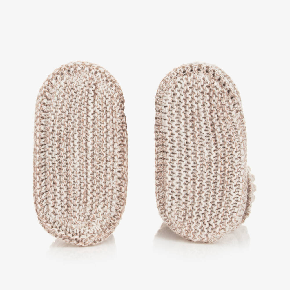 مايورال-بوت قطن محبوك لون بيج للأطفال | Childrensalon Outlet