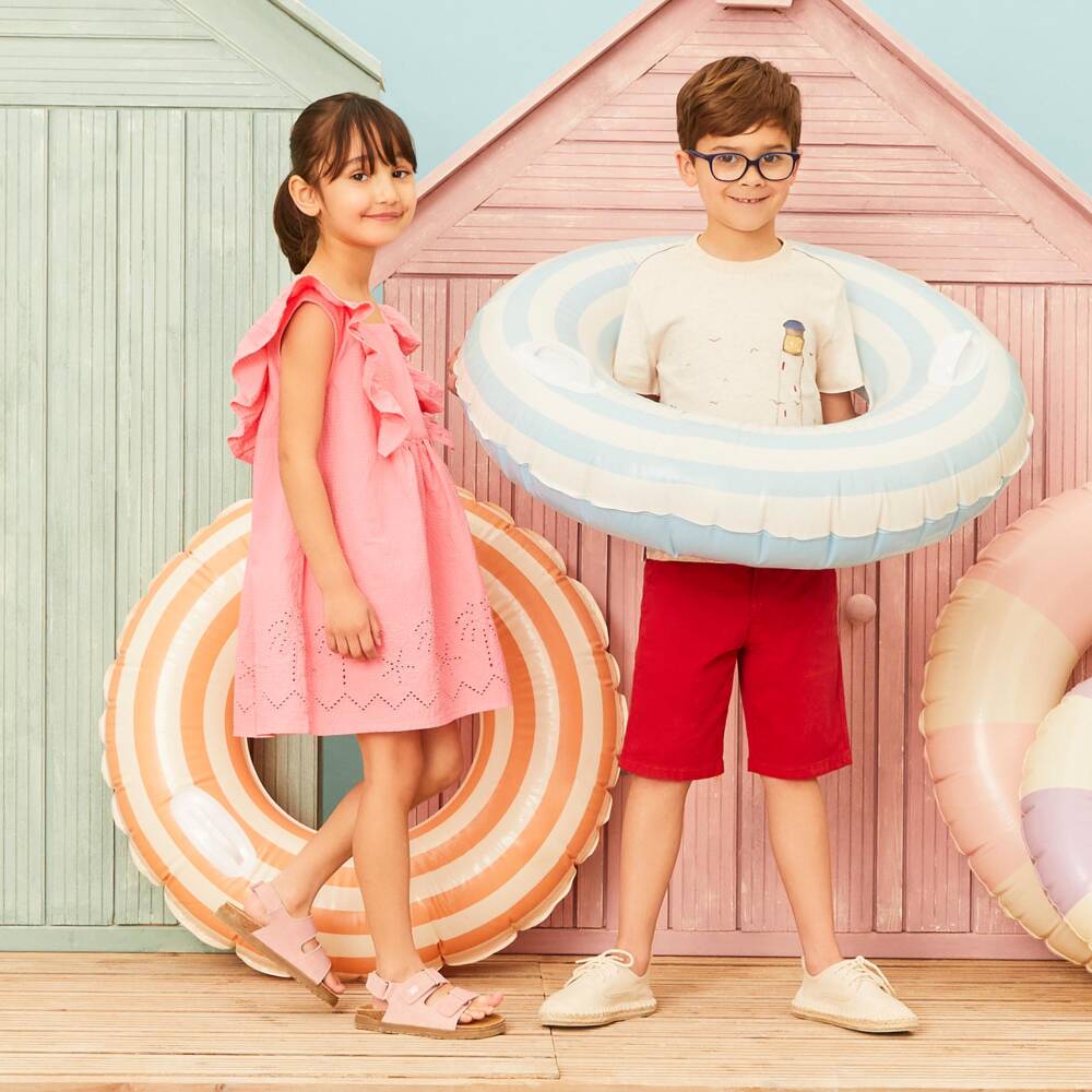 Mayoral-Beige Lace Up Espadrille | Childrensalon Outlet