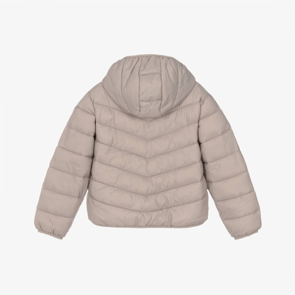 Mayoral-Beige Puffer Jacket | Childrensalon Outlet