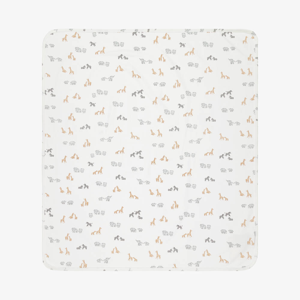 Mayoral Newborn-Beige Safari Blanket | Childrensalon Outlet