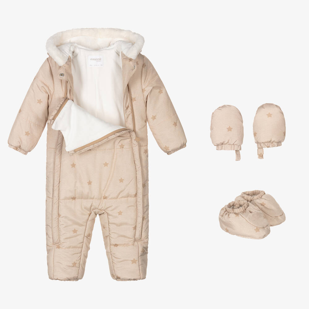 Mayoral baby snowsuit online
