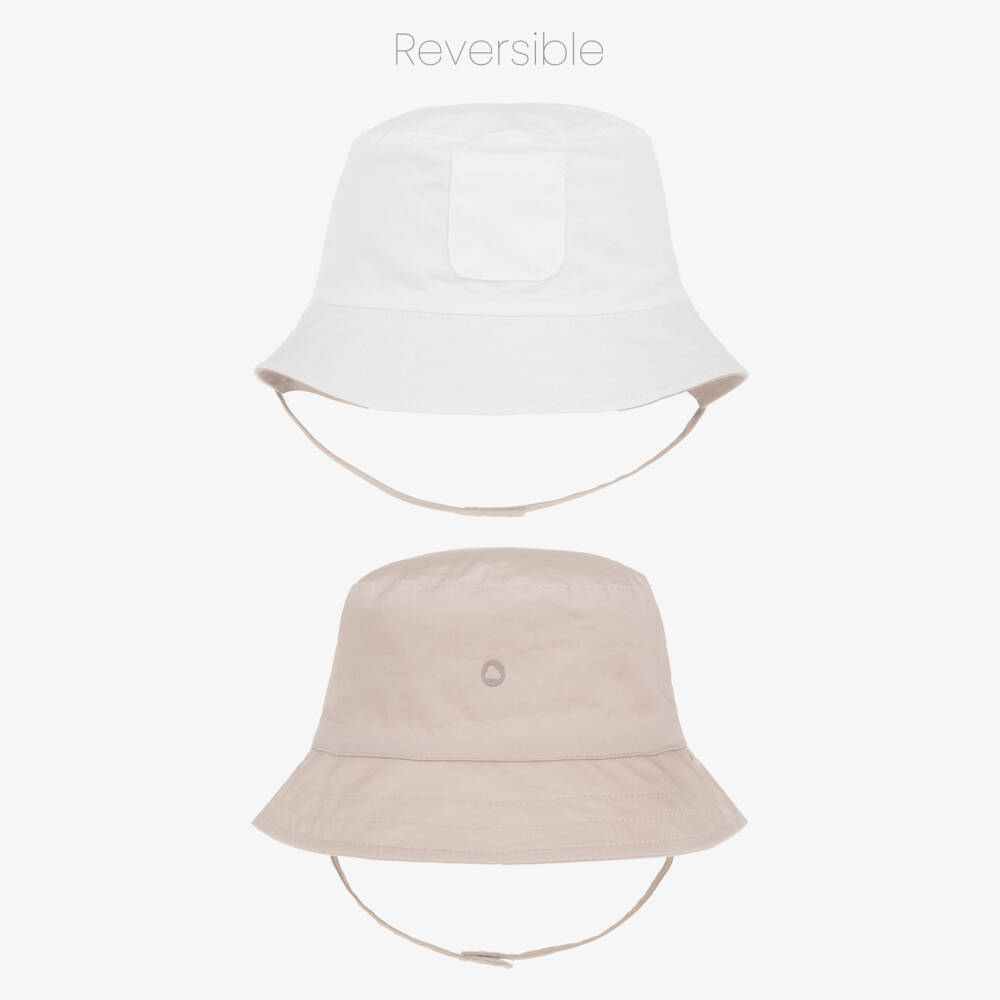 Mayoral Newborn-Beige Sun Hat | Childrensalon Outlet