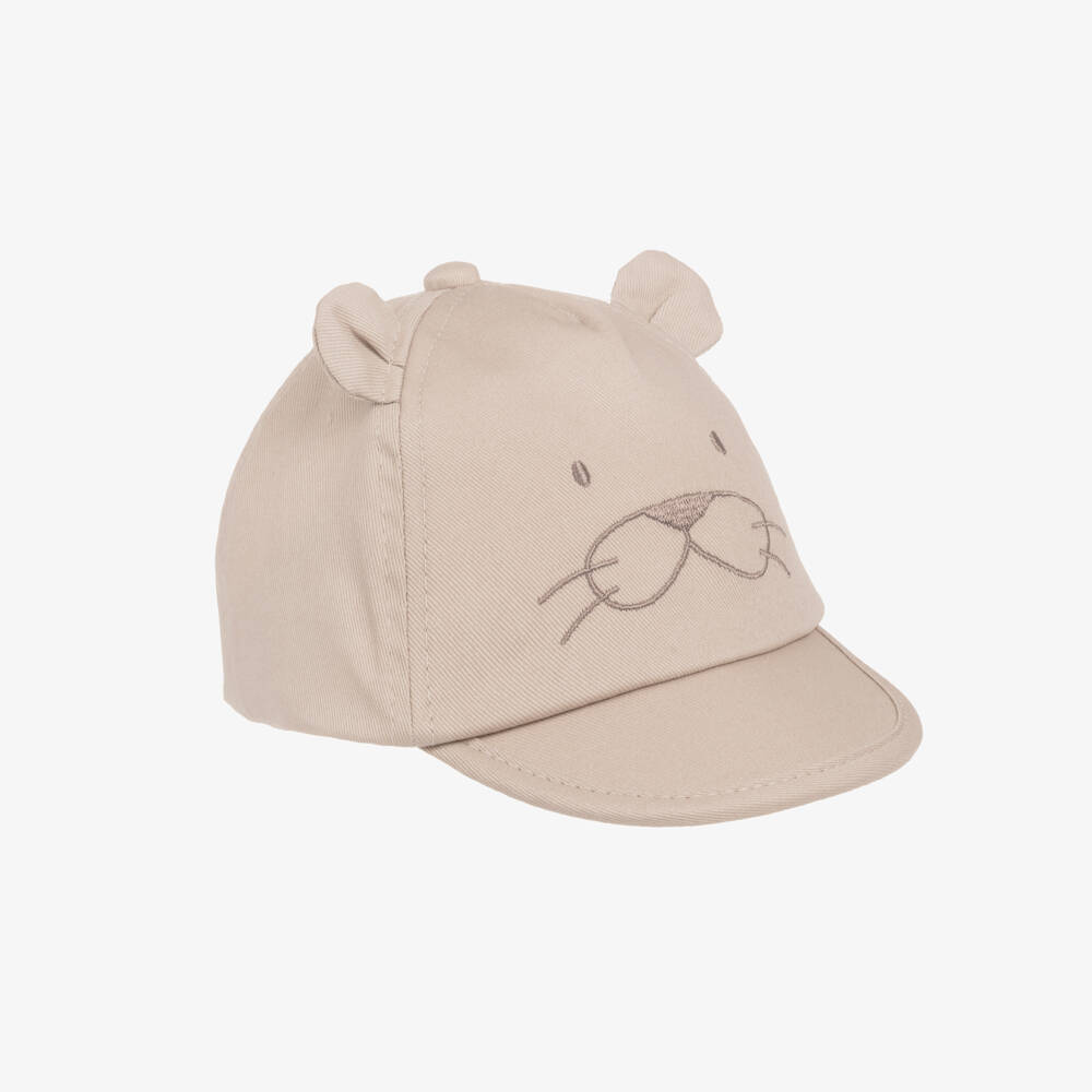 Mayoral Newborn-Beige Tiger Cap | Childrensalon Outlet