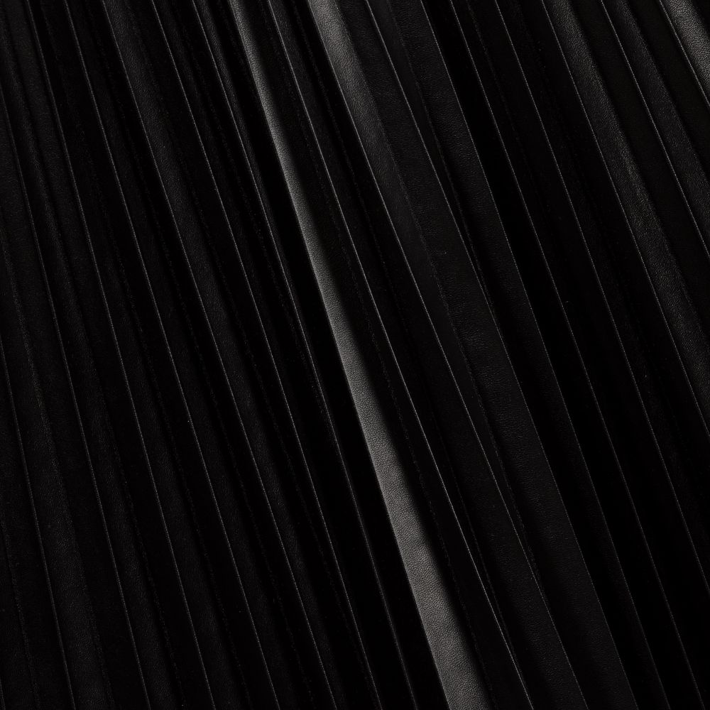 Mayoral-Черное платье из искусственной кожи | Childrensalon Outlet