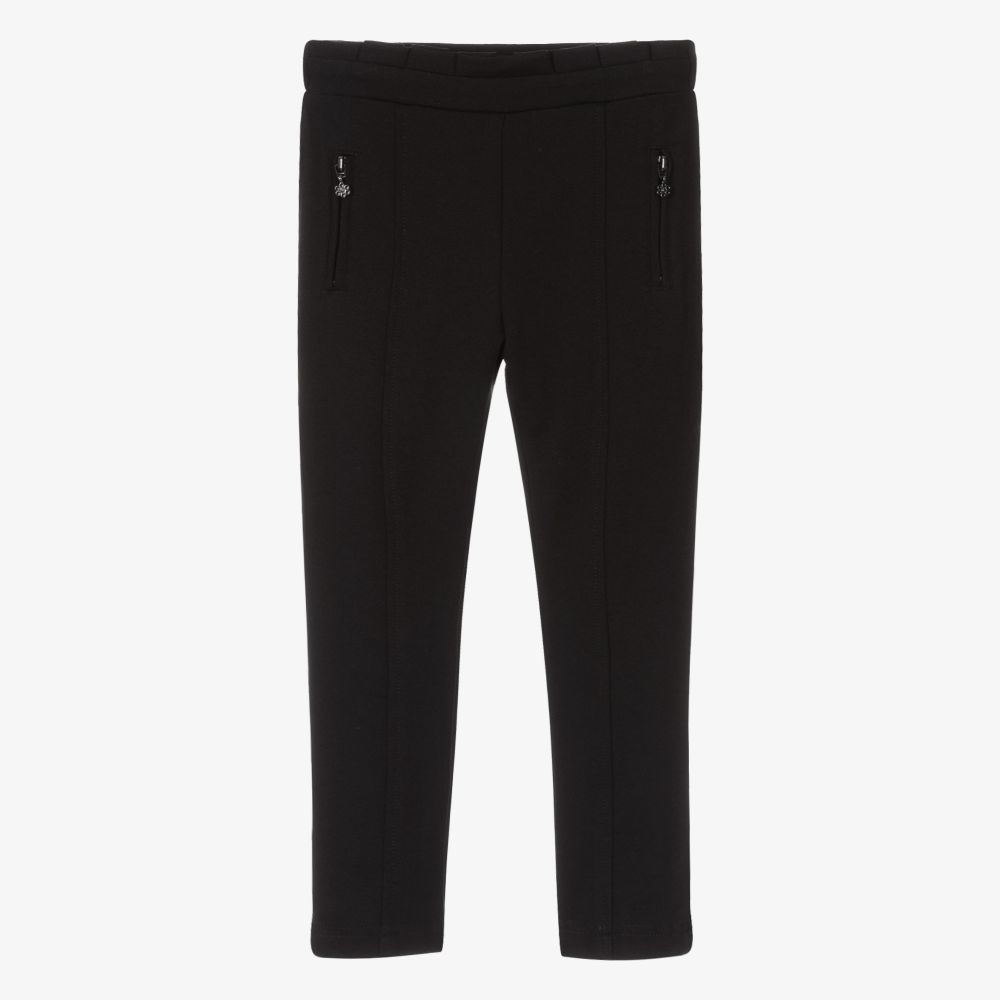 Mayoral - Black Milano Jersey Trousers | Childrensalon