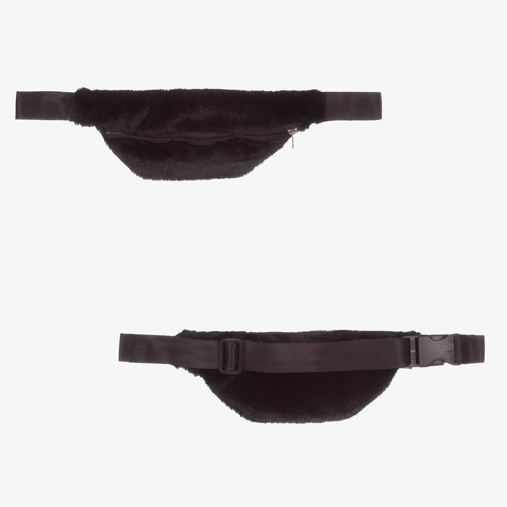 Mayoral-Black Puffer Jacket & Belt Bag | Childrensalon Outlet