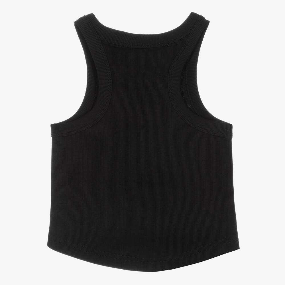 Mayoral-Black Studded Vest Top | Childrensalon Outlet