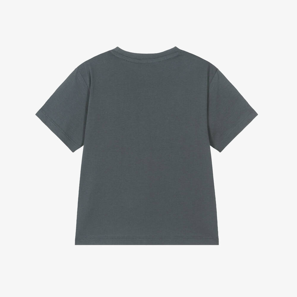 Mayoral-Black T-shirt | Childrensalon Outlet