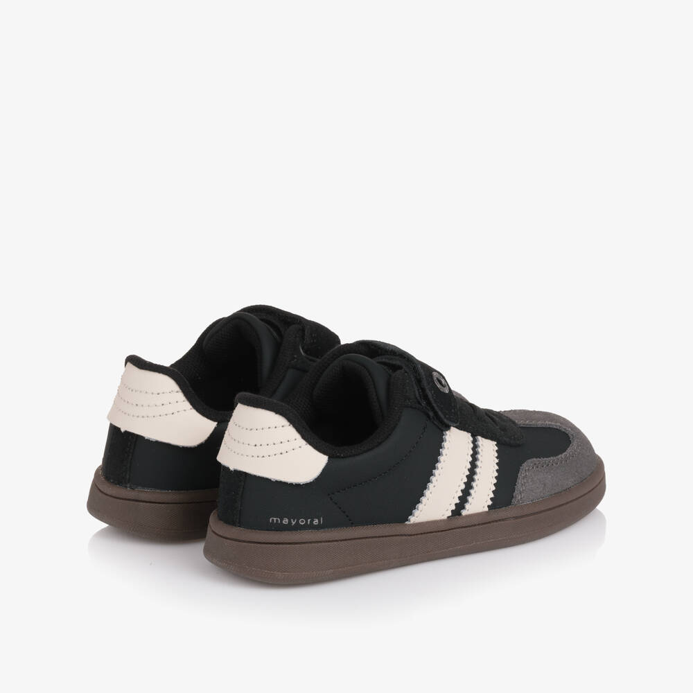Mayoral-Black T-toe Style Trainer | Childrensalon Outlet