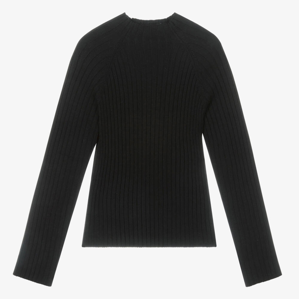 Mayoral - Черный свитер-водолазка | Childrensalon
