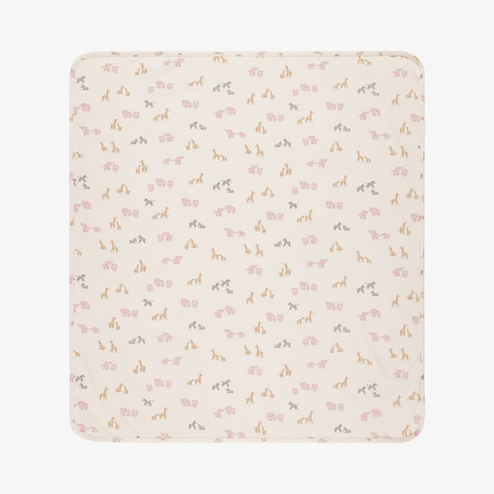 Mayoral Newborn-Blanket - Pink Safari | Childrensalon Outlet