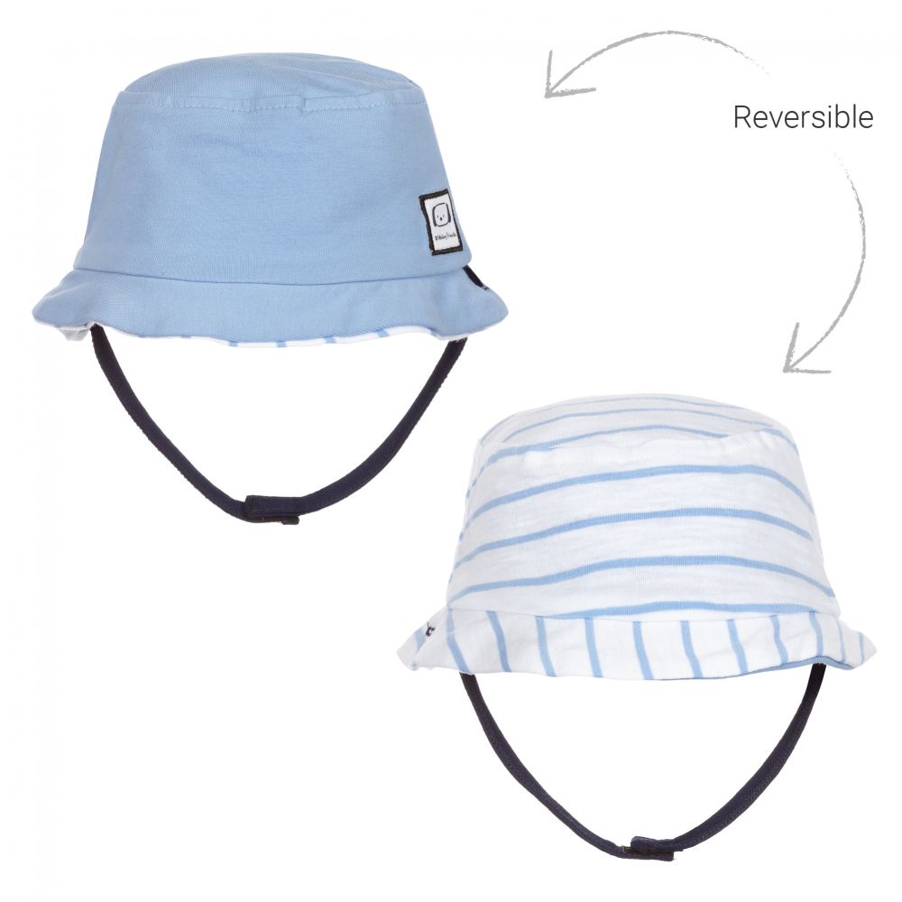 Mayoral-Голубой песочник с шапочкой для малышей | Childrensalon Outlet